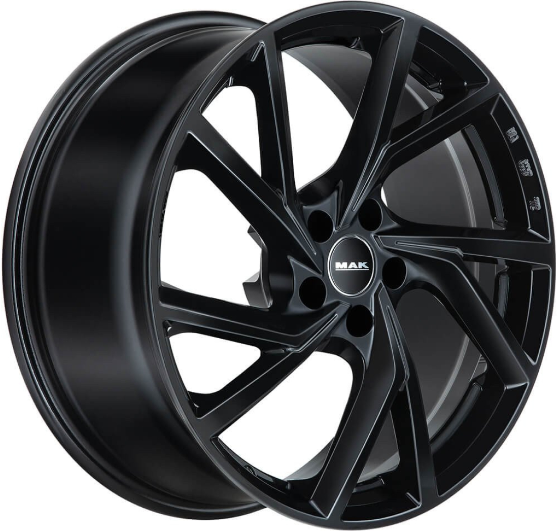 KASSEL 8,5 20 30 5x112 MAK 66,45 GLOSS BLACK